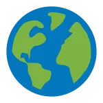 Globe SVG Icon